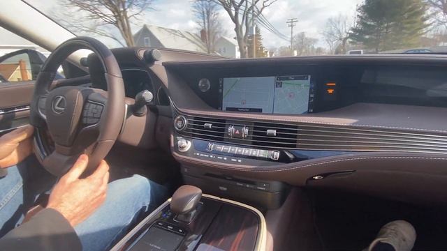 2020 Lexus LS500 Start Up and Drive смотреть онлайн