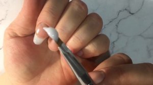 Простое наращивание гелем на формах