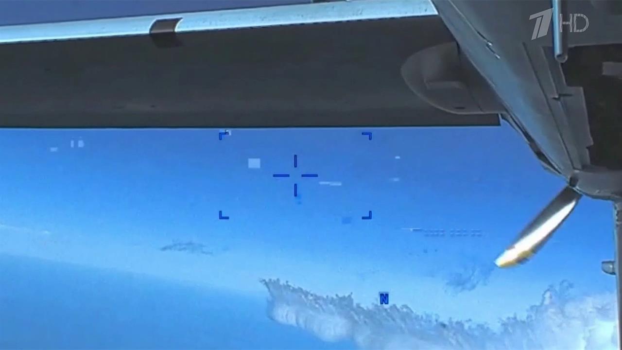 Пентагон опубликовал предполагаемое видео инцидента с американским беспилотником над Черным морем