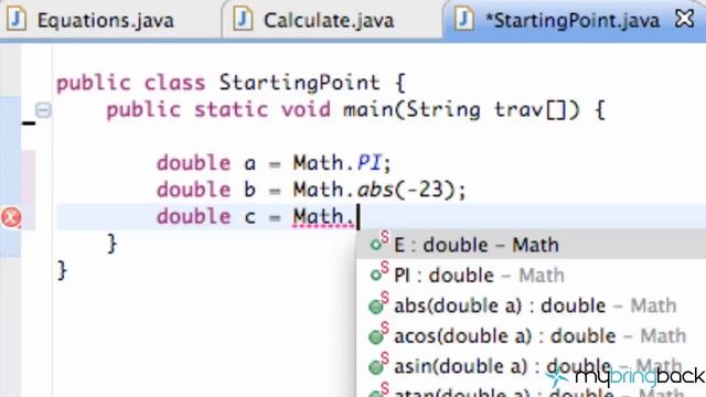 Learn Java Tutorial 1.16- Java Math Class Functions & Methods
