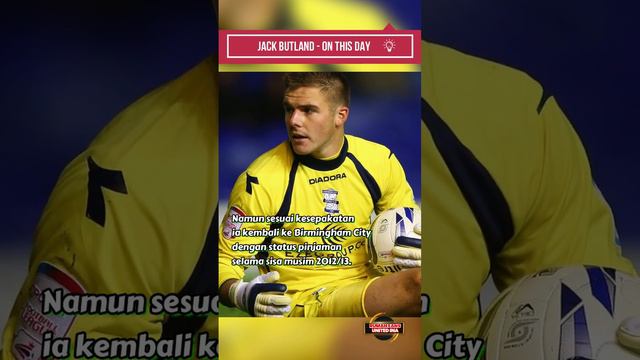 Butland - On This day | 10 Maret 1993 Butland #manchesterunited