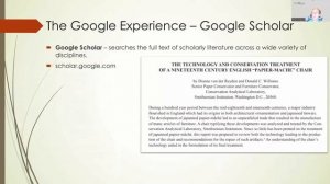 TFHG - Google Tools for Research