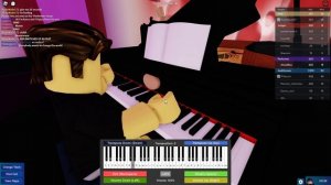 Speakerman Theme on Roblox Got Talent Piano