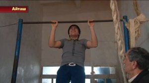 Военно-спортивная игра "А ну ка парни", с. Куруш