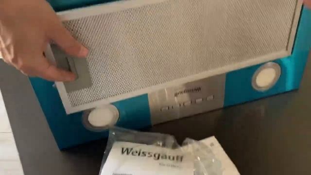 Распаковка - Вытяжка скрытая Weissgauff Fiona 60 X