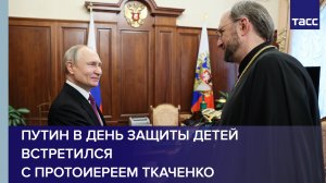 Путин в День защиты детей встретился с протоиереем Ткаченко