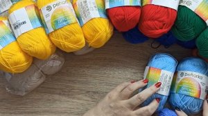 Покупка пряжи__РАСПАКОВКА посылки__48 мотков пряжи