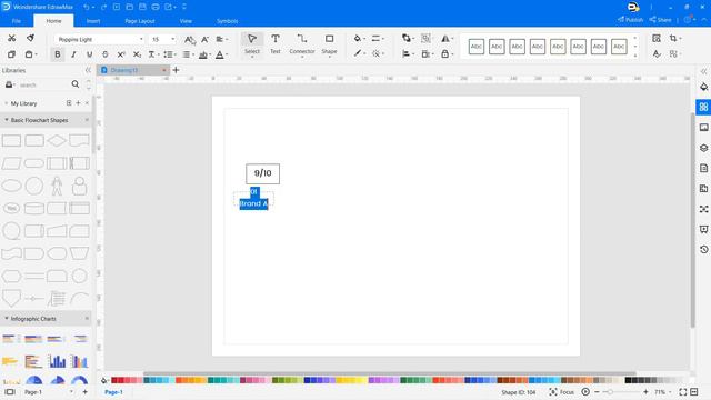 How to Create Comparison Chart in Excel & EdrawMax