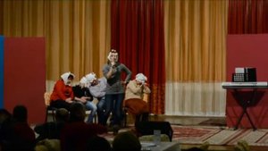 Христианская сценка. О церкви. Церковь г.Алматы.