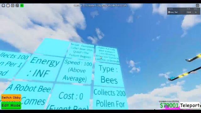 Bee swarm simulator custom models (Obby creator roblox) смотреть онлайн
