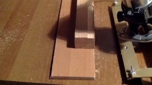 Самодельное приспособление для фрезеровки паза и шипа. Испытания! 3/3.