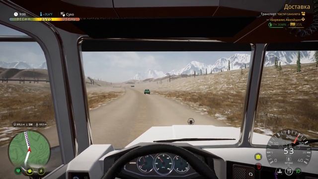 ЗАМЕРЗ НА ТРАССЕ | Alaskan Road Truckers #alaskantrucksimulator #alaska #ets2 #truck #simulator смотреть онлайн