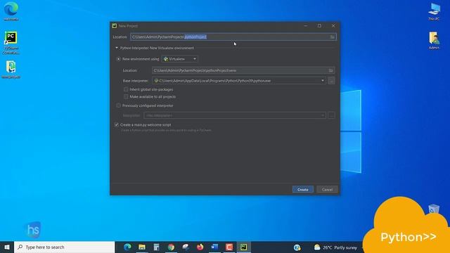 Setting up a Python development environment -Python IDE Code editor Free Python Tutorial Harisystem