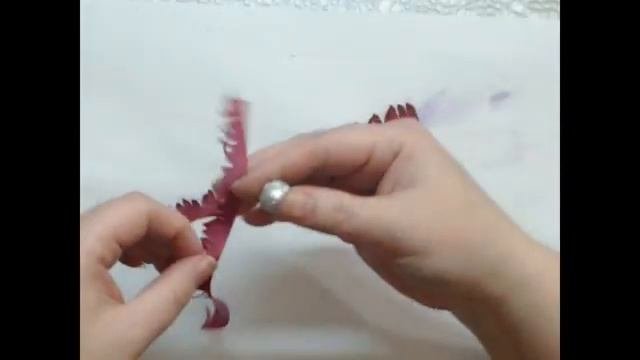 Мк хризантема из зефирного фоамирана MK Chrysanthemum From Marshmallow Foamiran