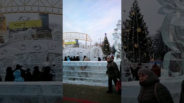 Новогодний Екатеринбург, центр