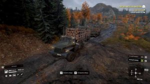 Snowrunner прохождение ч.7\Задание "Лес для местных жителей"