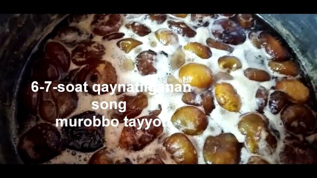 Anjir murabbo tayyorlash/Приготовит варенье из инжира