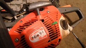 Бензопила Олео мак  GS 935 не развивает обороты !