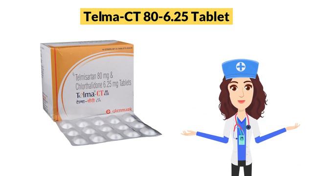 Telma-CT 80-6.25 Tablet Uses in Hindi | Side Effects | Dose