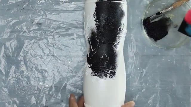 Ваза из пластиковой банки своими руками смотреть онлайн