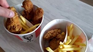 KFC Баскеты за 99 рублей! с крыльями и ногами ОБЗОР