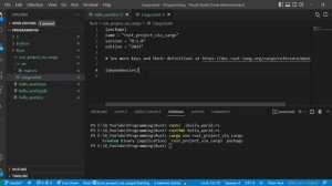 #2 Rust Programming tutorial || hello world in rust || cargo package #rustprogramming #rustlang