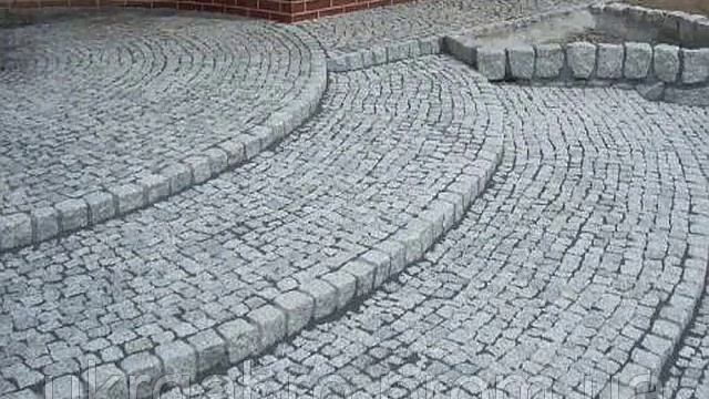 Гранитная брусчатка , колотая, разных цветов, от производителя смотреть онлайн