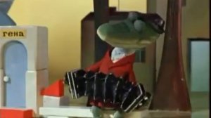 Песня крокодила Гены задом наперёд.