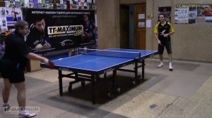 Короткий тест: атака слева короткими шипами RITC Friendship 802-40 на ANDRO TemperTech All+