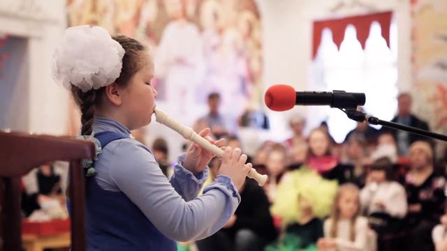 Вербное Воскресение, дети и епископ Питирим.mp4 смотреть онлайн