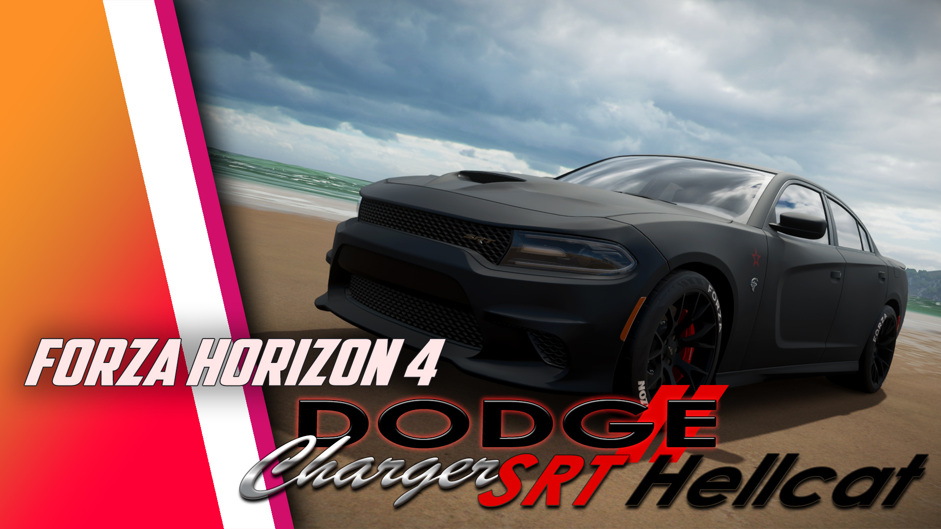 Forza Horizon 4. Dodge Charger SRT Hellcat. Free driving gameplay