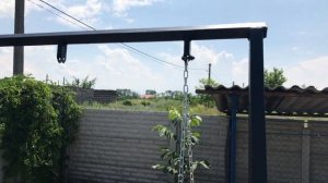 Обзор качели! Как сделать качели своими руками! / How to make a swing with your own hands!