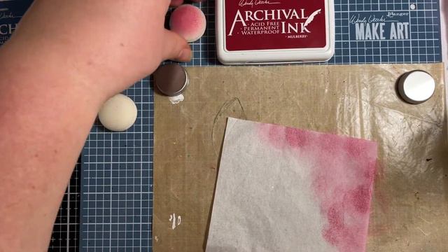 New Wendy Vecchi Archival Inks are here! Let's make some pretty tissue paper with the new colors! смотреть онлайн