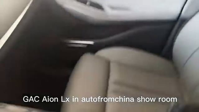 GAC Aion Lx in autofromchina show room смотреть онлайн
