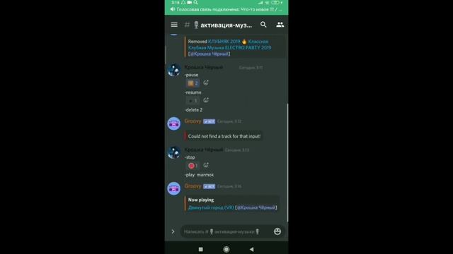 Как включить музыку в дискорд с помощью бота смотреть онлайн