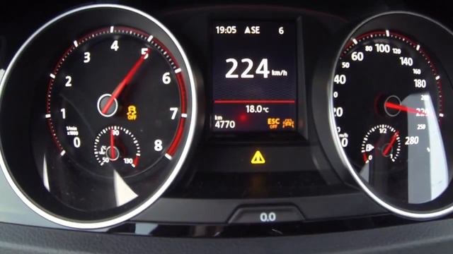 ACCELERATION NEW VW GOLF GTI CLUBSPORT 2018 0-259 KMH смотреть онлайн