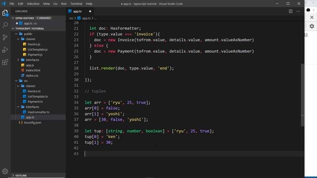 TypeScript Tutorial #20 - Tuples