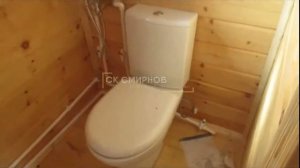 Баня из кедра 3 в 1: сауна, душ и туалет под одной крышей // Обзор СК Смирнов