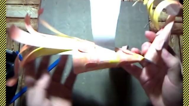 Как сделать поделку своими руками из бумаги куклу марионетку Жар-Птица для кукольного театра.Легко!