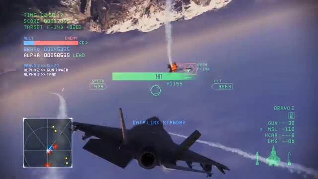 Ace Combat Infinity: Jet drop 2 of 2 May 2015 F-35 Taurus смотреть онлайн