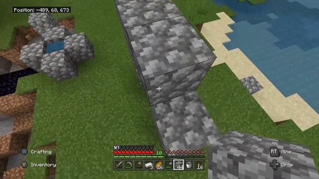 WE WENT TO THE NETHER!!!! | Main World Episode 2 | Minecraft Survival смотреть онлайн