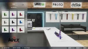 Делаем фиолетовый самокат в Scooter Flow