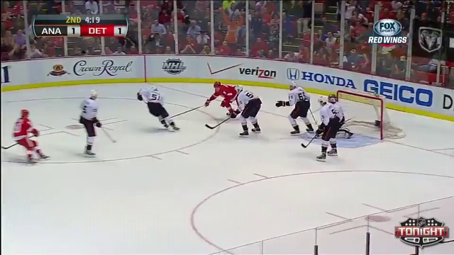 НХЛ. Детройт - Анахайм - 4:3 ОТ (10/05/2013) смотреть онлайн