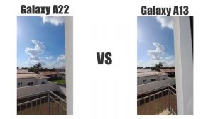 Galaxy A13 vs Galaxy A22 Camera test