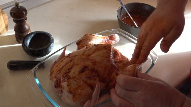 Курица в абрикосовой глазури. Курица в духовке. Как приготовить курицу в духовке.
