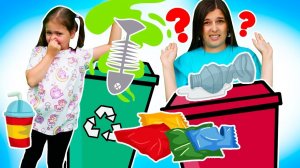 Игры для детей - сортировка мусора! Барби и Кен в видео для девочек