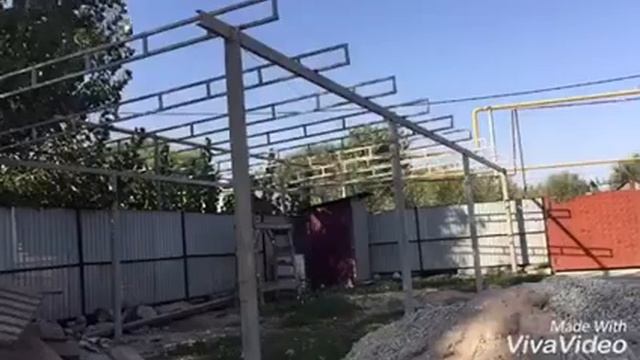 Навес своими руками