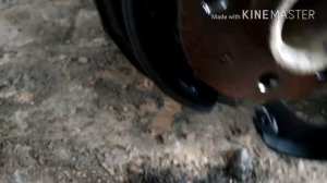 Замена задних тормозных колодок Опель вектра а