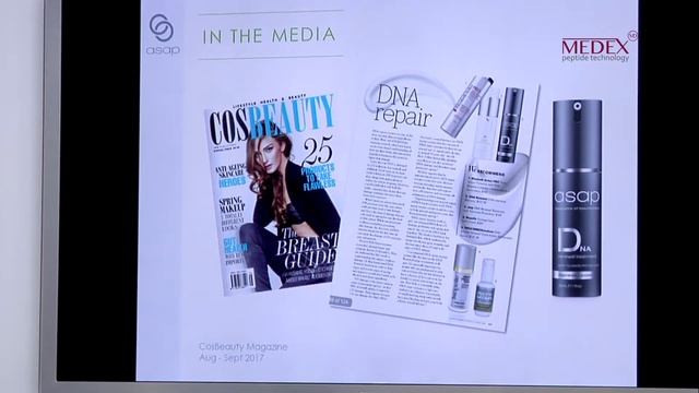 Презентация космецевтики asap в Москве. Часть 1.