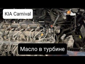 Kia Carnival 18г.в. 2.2D. Масло в турбине и интеркулере. Проблема решена!!! #томичпроавтомобили #kia